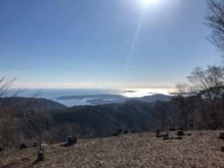 石投山 黒森山 登山道