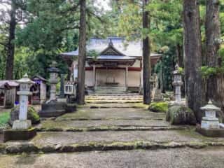 大石神社　参道