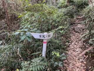 御嶽山 山道
