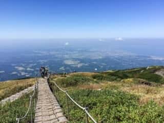 大山登山道