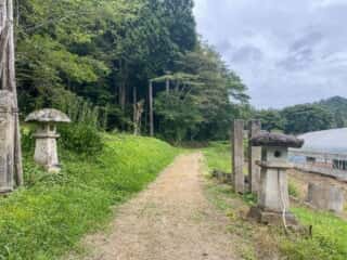 一年峰の入口