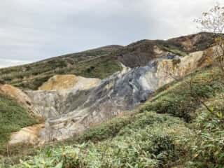 秋田駒ヶ岳登山道からの景色