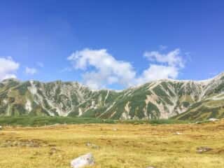 立山登山道からの展望