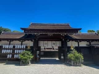 下鴨神社　中門