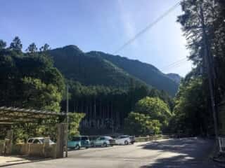 登山者用駐車場