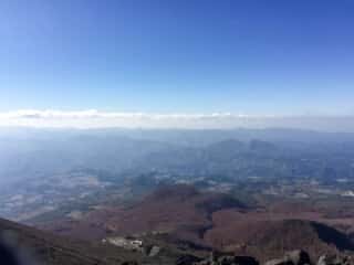 岩木山 山頂からの景色