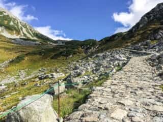 立山登山道