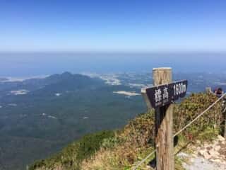大山登山道