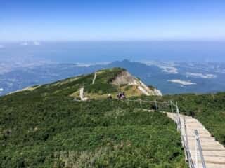 大山登山道