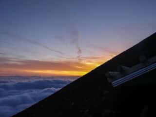 富士山 山頂からの景色
