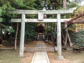 香椎宮　竹内神社鳥居