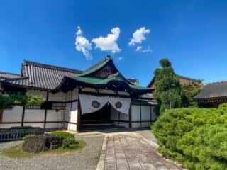 大覚寺　式台玄関