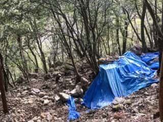 若杉山遺跡の発掘調査現場