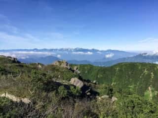 妙高山 山頂からの展望