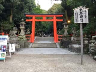 春日大社　式年造替告知の立札