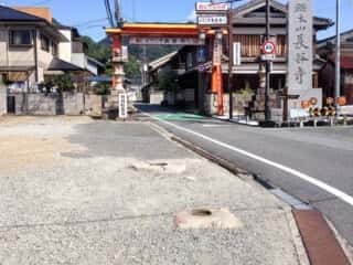 長谷寺参道入口　大鳥居跡　(伊豆加志本宮比定地)