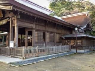 志賀海神社　拝殿