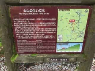 大山登山道