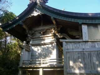 伊島の自然 当所神社 本殿