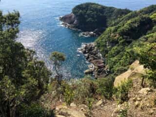 竹ヶ島頂上からの展望