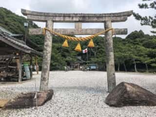 和多都美神社　5連の鳥居