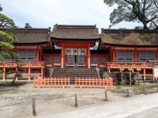 宇佐神宮　西回廊と西中門