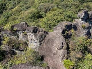 妙義山 登山道