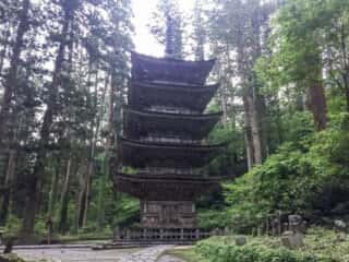 羽黒山 五重塔