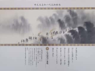 神武天皇御一代記御絵巻四　橿原神宮