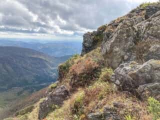 中岳登山道