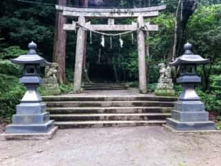 海神神社　参道鳥居