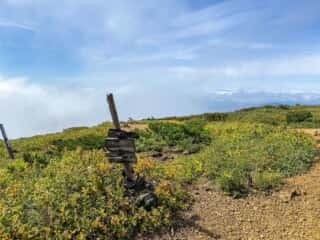 屏風岳・刈田岳 登山道