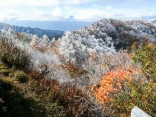 守屋山山頂からの景色