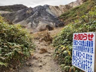秋田駒ヶ岳登山道