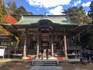黄金山神社　拝殿